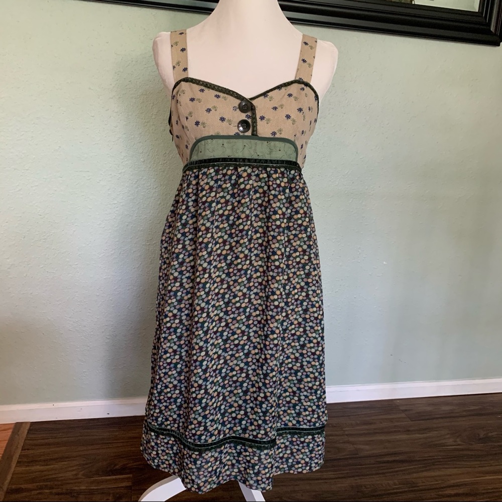 Nick and Mo boho mixed print dress